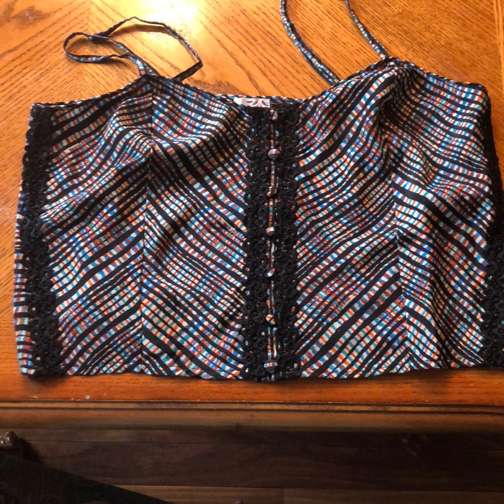 Free People silk top